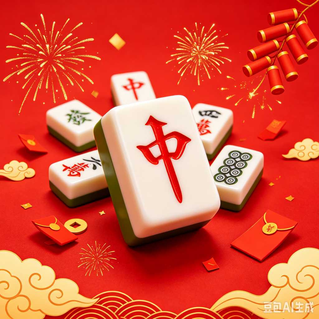logo printed mahjong gift box