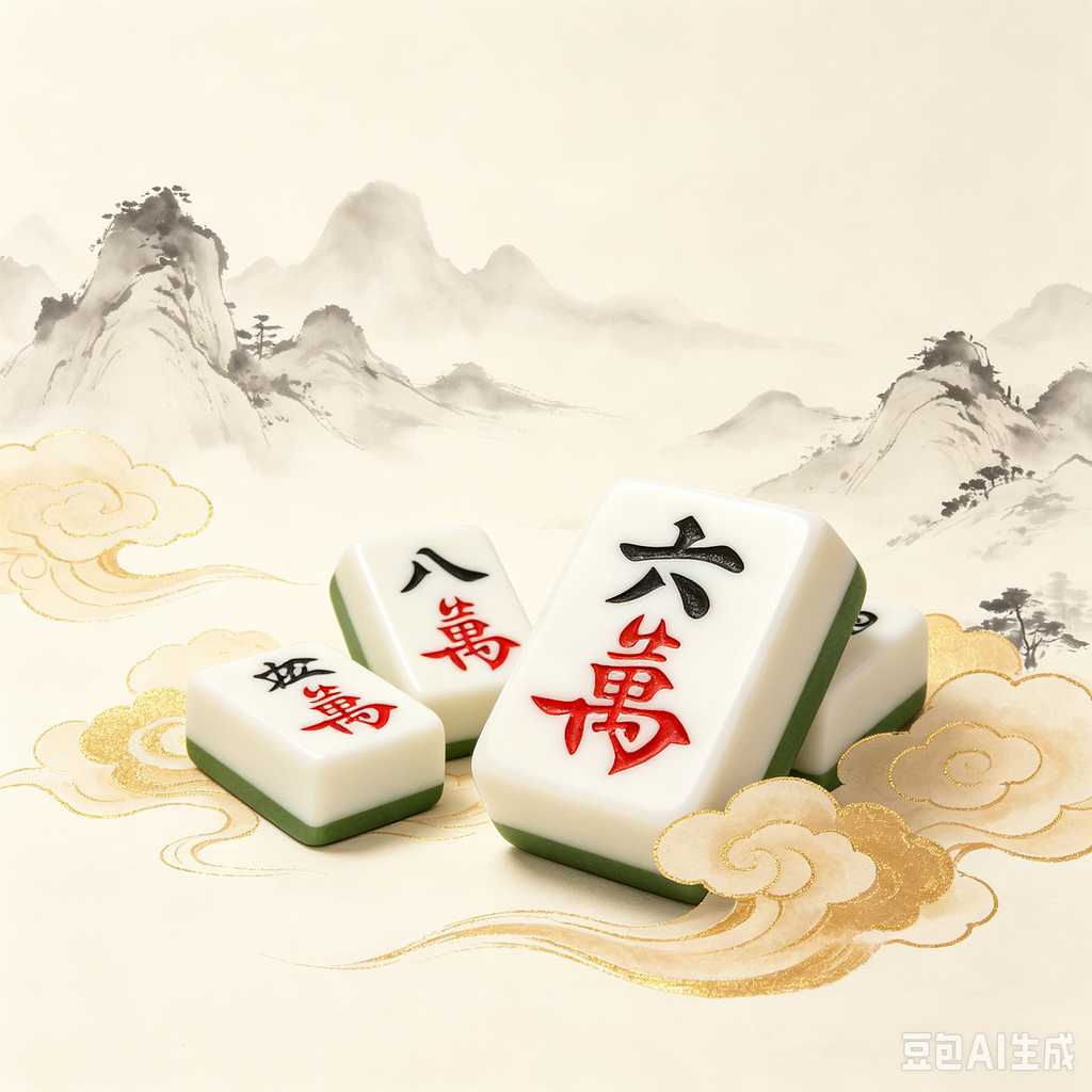 glitter mahjong set special