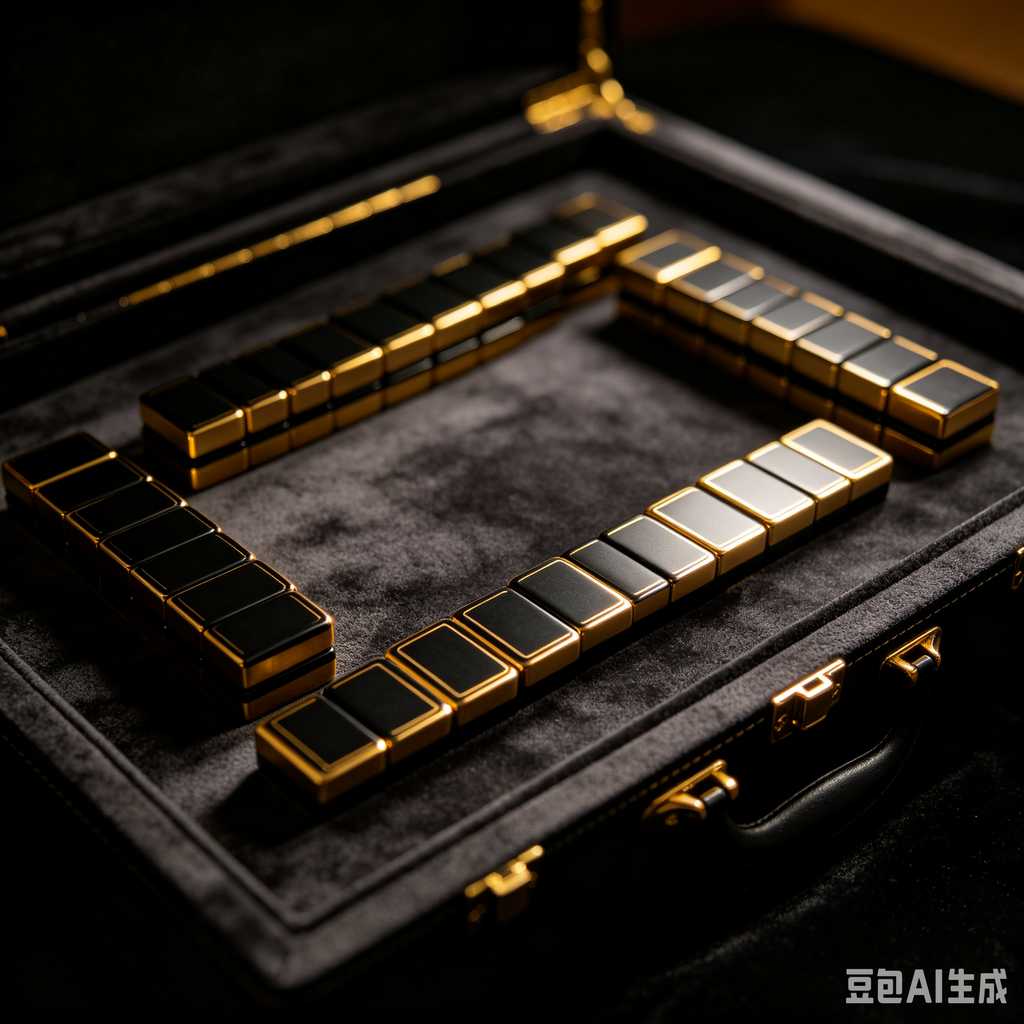 indoor leisure game mahjong set