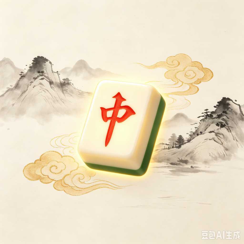 hand carved mahjong tiles