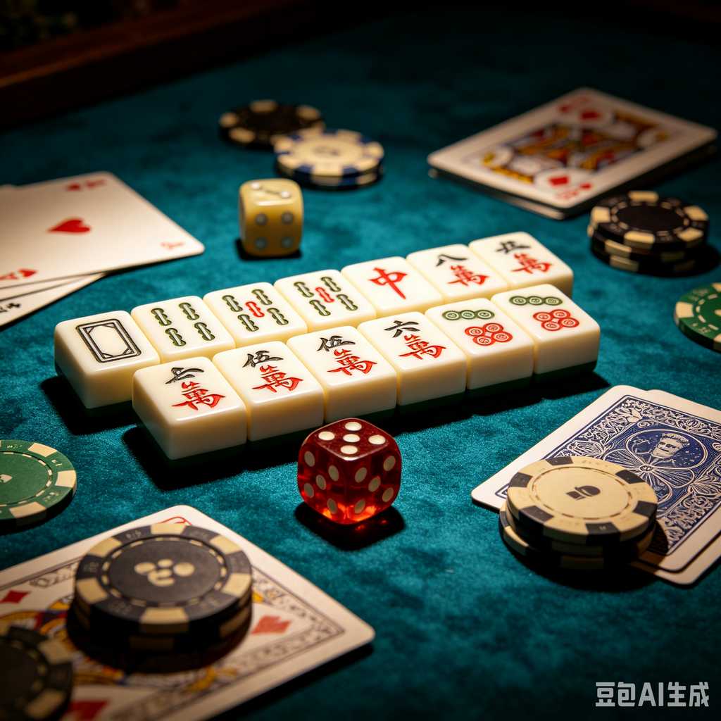 mahjong tile rack set