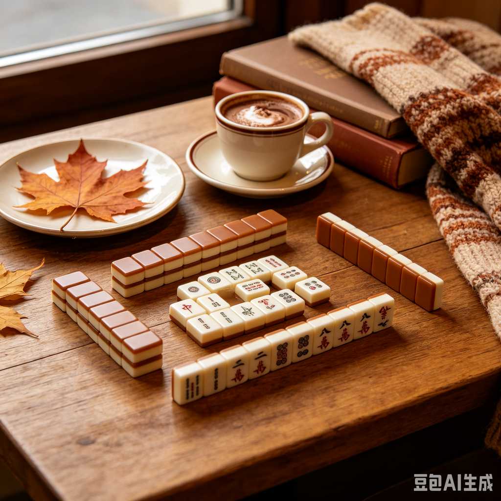 simple text mahjong tiles